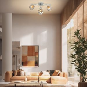Люстра стельова Ideale 3 патрони