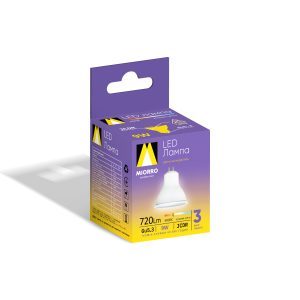 Светодиодная лампа LED GU10 9Вт