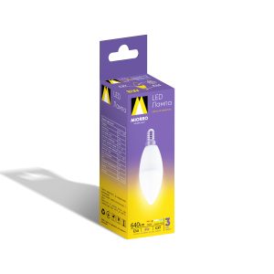 Светодиодная лампа LED C37 E14 8Вт LED C37 E14 8Вт