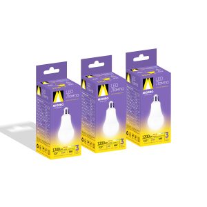 Набор лампочек LED A60 E27 15Вт 3 шт LED A60 E27 15Вт 3 шт